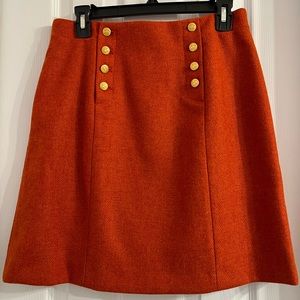 Brooks Brothers wool skirt.  New with tag.  Womens Size 4.